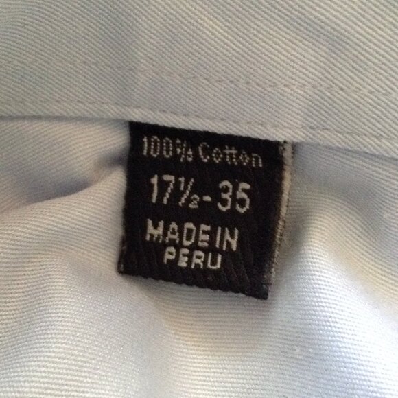 Ike Behar (Brooks Bros) 100% Cotton button, 17.5-35; Professional, Classic Vibes - Picture 4 of 5